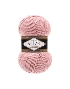 Пряжа для вязания Alize Lanagold 49% шерсть, 51% акрил / 161