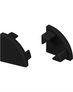 Заглушка для профиля Arlight SL-KANT-H11 BLACK глухая / 044091