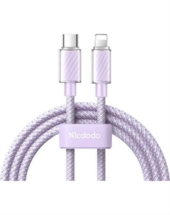 Кабель McDodo 36W Type-C to Lightning Transparent Mcdodo