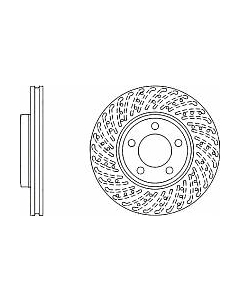 Тормозной диск Bosch 0986479A02