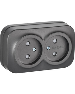 Розетка IEK Glory ERH23-K46M-10 Iek