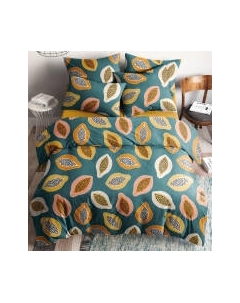 Комплект постельного белья Ночь нежна Папайя Стандарт 1.5сп 70x70 / 70946-1+70648-17