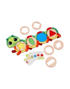 Развивающий игровой набор Лесная мастерская Повтори по образцу. Гусеница / 9279036