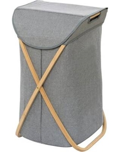 Корзина для белья Solmax&Home С крышкой / SM06765 Solmax&home