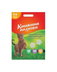 Наполнитель для туалета Кошкина Полянка Полянка цеолит / 0300 Кошкина полянка