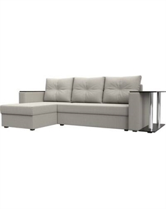 Диван угловой Лига Диванов Атланта со столом левый / 121162L Лига диванов