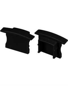 Заглушка для профиля Arlight LINE-2315-F глухая BLACK / 044279