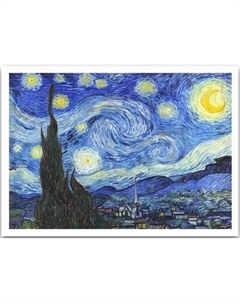 Постер Citydecor Звездная ночь. Винсент ван Гог