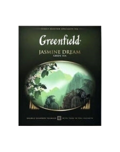 Чай пакетированный GREENFIELD Jasmin Dream зеленый / Nd-00014690 Greenfield