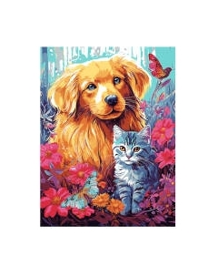 Картина по номерам Lori Сладкая парочка / Кпн-343