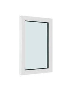 Окно ПВХ Brusbox Одностворчатое Глухое 2 стекла