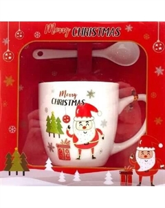 Кружка с ложкой DomiNado AT-1439B Dominado