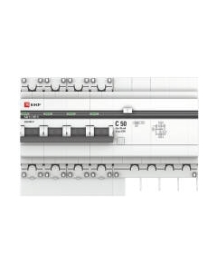 Дифференциальный автомат EKF АД-4 50А/30мА / DA4-50-30 Ekf