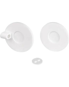 Заглушка для профиля Arlight ARL-MonLIGHT-ROUND-40-CAP-SIDE-S-SET-WH / 048837