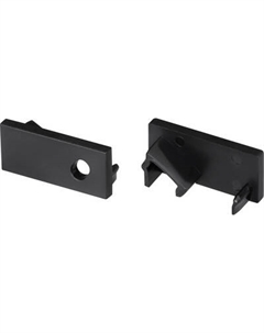 Заглушка для профиля Arlight SL-BEVEL-W21 BLACK / 043693