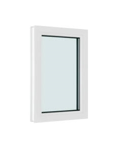 Окно ПВХ Brusbox Одностворчатое Глухое 2 стекла