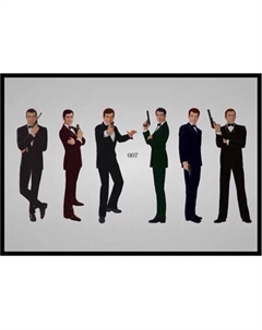 Постер Citydecor Джеймс Бонд 7