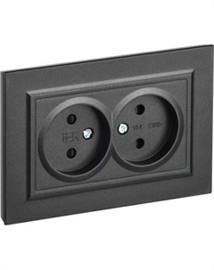 Розетка IEK Brite BR-R23-10-K02-F Iek