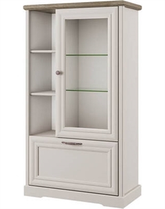 Шкаф с витриной Anrex Toscana New 1V1D3N