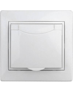 Розетка INTRO Plano 1-207-01 / Б0053932 Intro