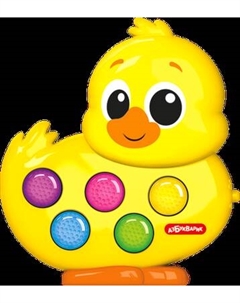 Развивающая игрушка Азбукварик Утенок Любимые Веселушки / 3404