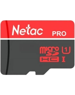 Карта памяти Netac P500 Ultra MicroSDXC 64GB V30/A1/C10 (NT02P500ULT-064G-S)