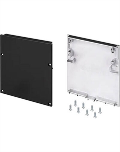 Заглушка для профиля Arlight SL-LINE-7477 BLACK / 029186