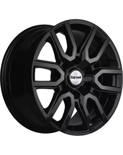 Литой диск Carwel Барал Fortuner/HILUX 17x8" 6x139.7мм DIA 106.1мм ET 30мм BL