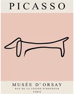 Картина Stamprint Такса / АТ057