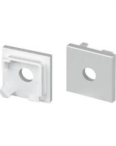 Заглушка для профиля Arlight SL-KANT-H16-S10 SQUARE с отверстием / 053567