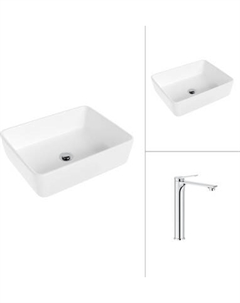 Умывальник со смесителем Lauter 21674 + Rio 21AM12672