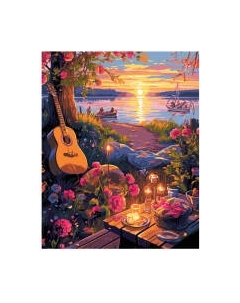 Картина по номерам Lori В походе / Кпн-362