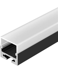 Профиль для светодиодной ленты Arlight SL-LINE-2011M-2500 BLACK+OPAL SQUARE / 027993