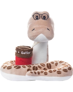 Мягкая игрушка Maxitoys Змей Кофемэн / MT-MRT012412-24