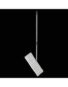 Швабра универсальная с телескопической рукояткой 120 см СТАНДАРТ серый Plast team