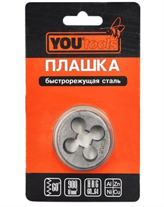 Плашка М 4х0,7 уп 1шт Yourtools