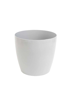 Горшок цветочный 230 мм 6,9 л, белый Optiplast