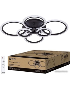 Припотолочная люстра Bliss-B 120Вт 230В 3000-6500K 8400Лм 780х550х130мм c пультом ДУ 4690612035475 In home