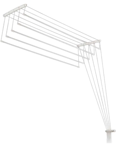 Сушилка для белья Alfa Hit Стальная 130 см Comfort alumin