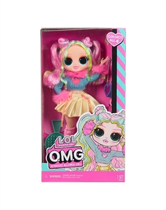 Кукла ОМГ Серия 10 Баблгам Д. Ж. с аксессуарами Lol surprise