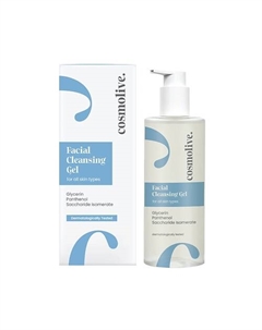 Очищающий гель для лица для всех типов кожи 390 Cosmolive