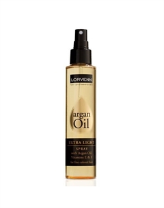 Ультра-легкое масло-спрей ARGAN OIL ULTRA LIGHT 125 Lorvenn hair professionals