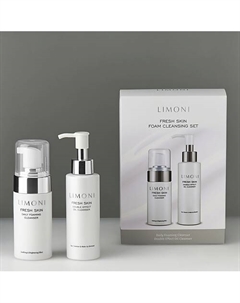 Набор для умывания (пенка + гидрофильное масло) Fresh Skin Foam Cleansing Set Limoni