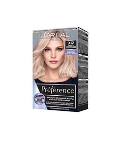 Стойкая краска для волос Préférence Cool Blondes 1749 L'oreal paris