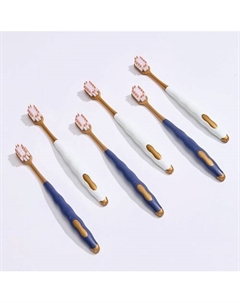 Зубная щетка мягкая набор 6 штук Zerberg