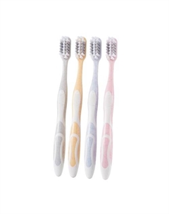 Зубная щетка мягкая набор 4 штуки Zerberg