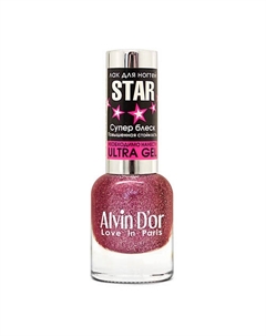 Лак для ногтей STAR Супер Блеск Alvin d'or