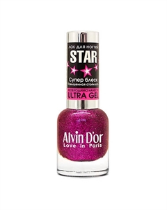 Лак для ногтей STAR Супер Блеск Alvin d'or