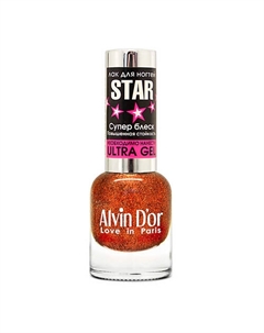 Лак для ногтей STAR Супер Блеск Alvin d'or
