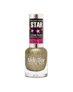 Лак для ногтей STAR Супер Блеск Alvin d'or
